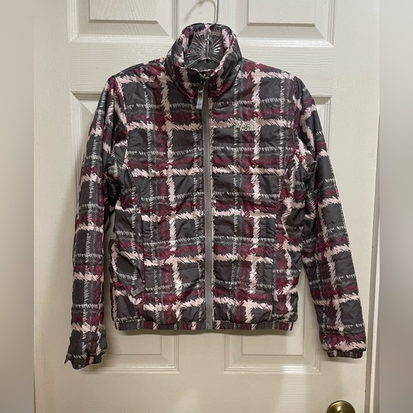 The North Face Jackets & Blazers - THE NORTH FACE Full Zip Puffer Ski Winter Jacket Plaid Outdoors Snow Size XS